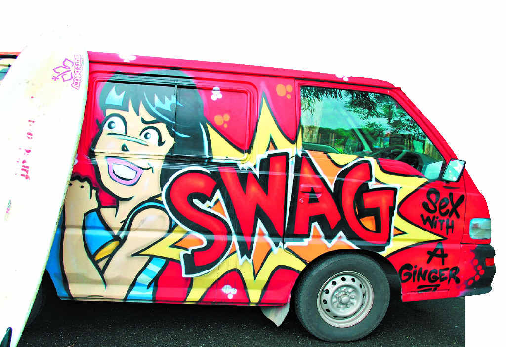 OFFENSIVE: Residents have reported seeing Wicked campervans with offensive slogans driving around, despite its owner being warned to clean up their act. OFFENSIVE: Residents have reported seeing Wicked campervans with offensive slogans driving around, despite its owner being warned to clean up their act.